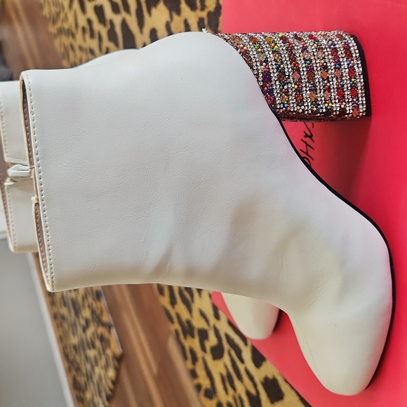 Betsey Johnson Jeweled Heel Bootie - Picture 4 of 13